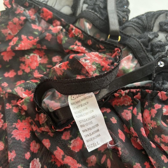 None Slip Dress in Black - Picture 6 of 6